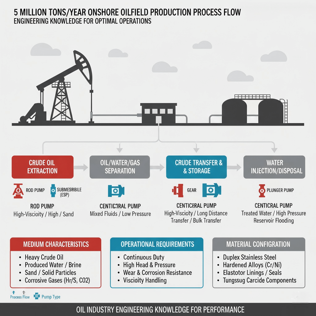 Application Case of Pumps in Oil Production