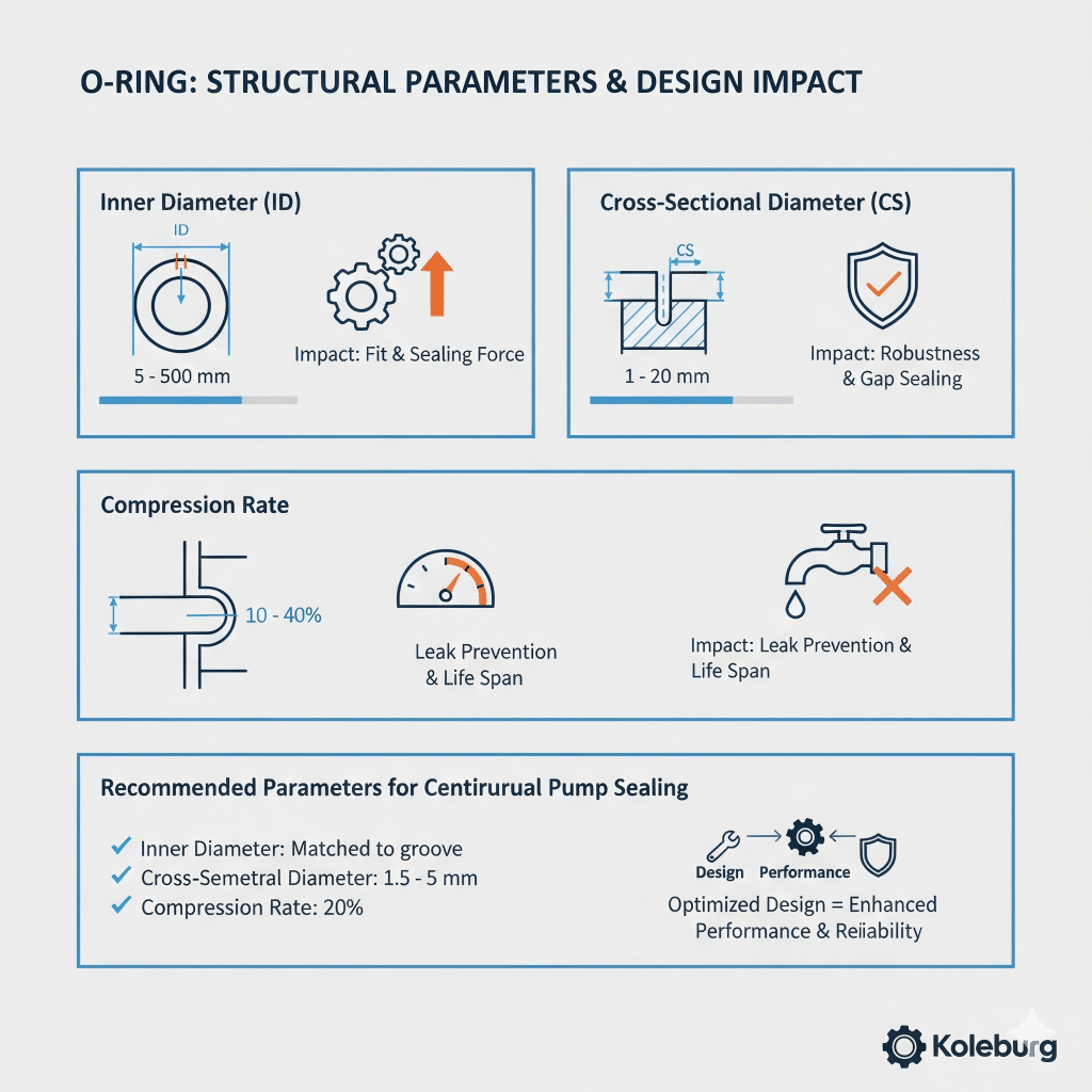 How Does O-Ring Structure Affect Sealing Performance in Pumps