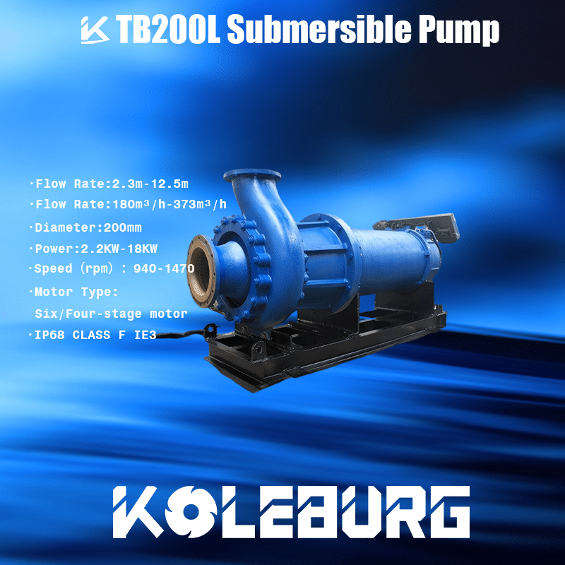 KOLEBURG TB200L Horizontal Submersible Pump Series Product 01