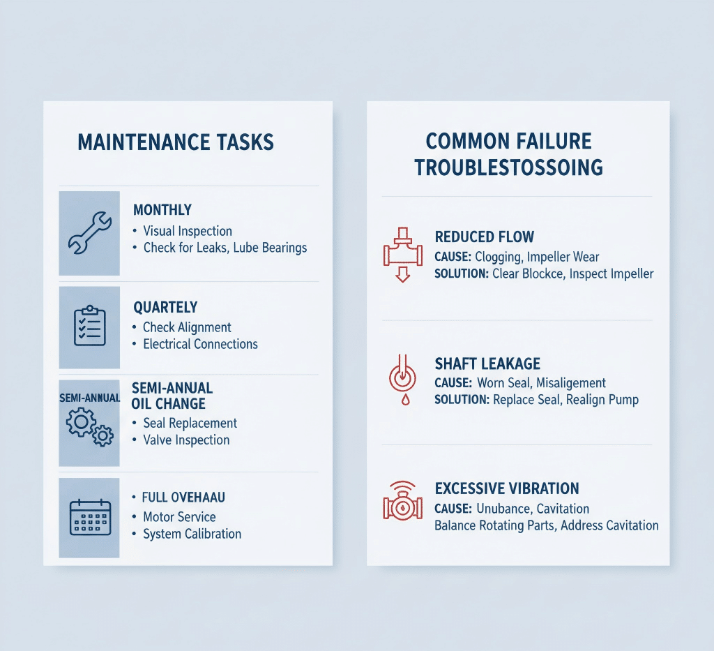 Maintenance and Troubleshooting for Municipal Sludge Pumps