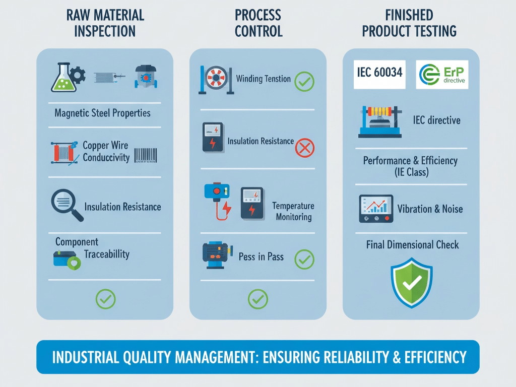 Motor Quality Control and International Standards